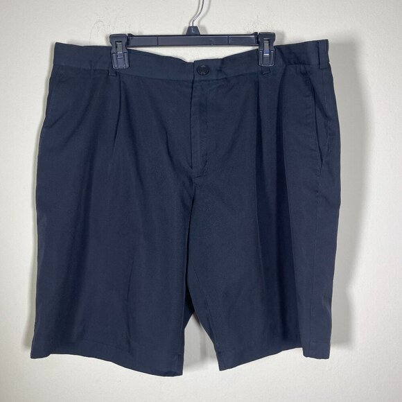 Nike Golf Standard Dri Fit Black Mens Flat Front Golf Shorts Size 40 | 10" - Picture 1 of 6